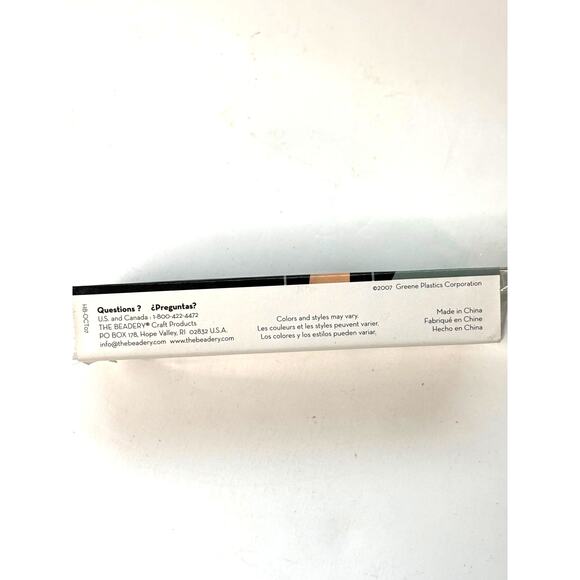 Beaded Fashion Bracelet Kit Heart Floral Purple Blue Intricate Elegant - Picture 2 of 3